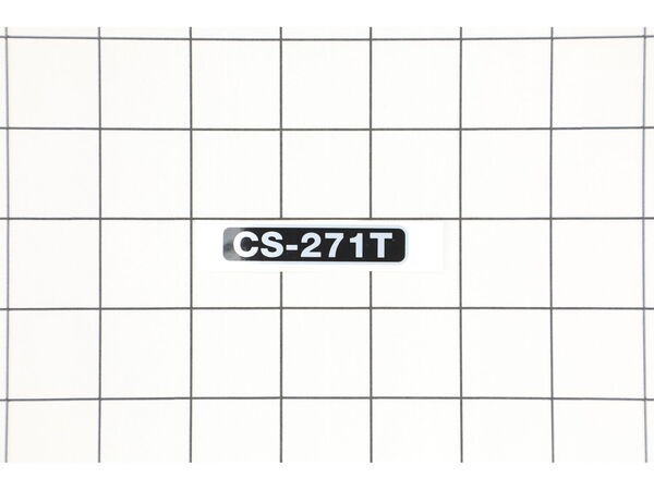 10054320-1-M-Echo-X503010960-Label, Model CS-271T