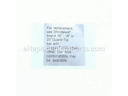 10054348-1-M-Shindaiwa-X505003860-Caution Plate G