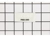 Label - Model -- Pas-280 – Part Number: X547002100