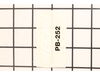 Label - Model -- Pb-252 – Part Number: X547002250