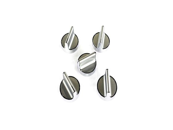 10057067-1-M-Whirlpool-W10698166-Control Knob Kit - Silve