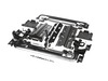 Dishwasher Dish Rack Adjuster Kit - Left and Right Side – Part Number: W10712394