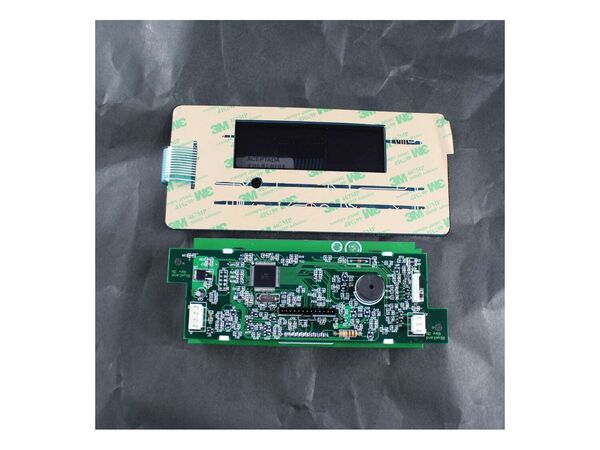 10066054-1-M-Whirlpool-W10740220-Electric Control Board with Overlay - Black