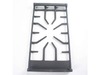 Center Burner Grate - Black – Part Number: 5304499393