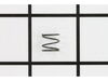 Spreader/Riving Knife Spring – Part Number: 089037007096