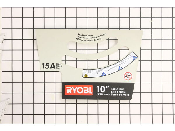 10077116-1-M-Ryobi-089037007904-Front Panel Label