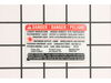 Laser Warning Label-2 – Part Number: 089140200911