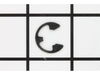 E-ring Bowed – Part Number: 634295001
