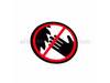Guard Warning Label – Part Number: 867107013