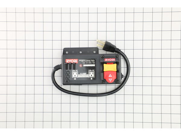 10085154-1-M-Ryobi-9002780007-Label Switch Box Assembly W/ A