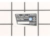 Label Data Hp53l – Part Number: 940032127