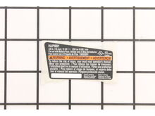 Data Label Hjp001 – Part Number: 940045193