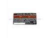 Label Data – Part Number: 940057069
