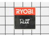 Logo Plate – Part Number: 982749001