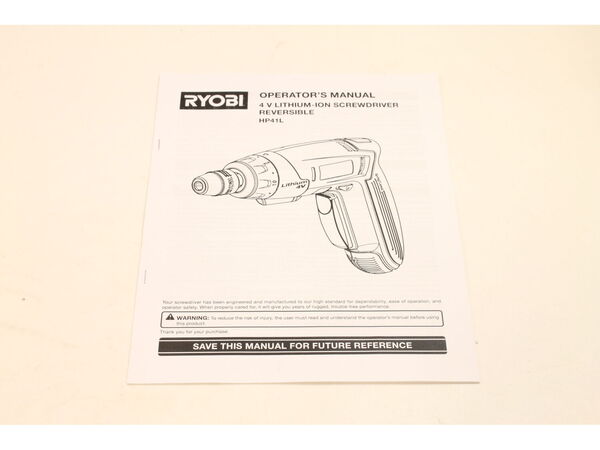 10086605-1-M-Ryobi-987000318-Operators Manual (hp41l)