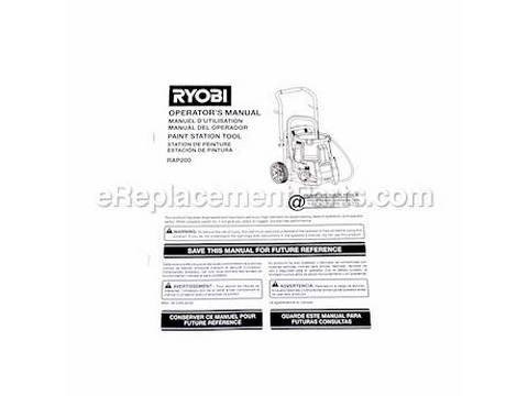 10086612-1-M-Ryobi-987000624-Manual Operators Rap200