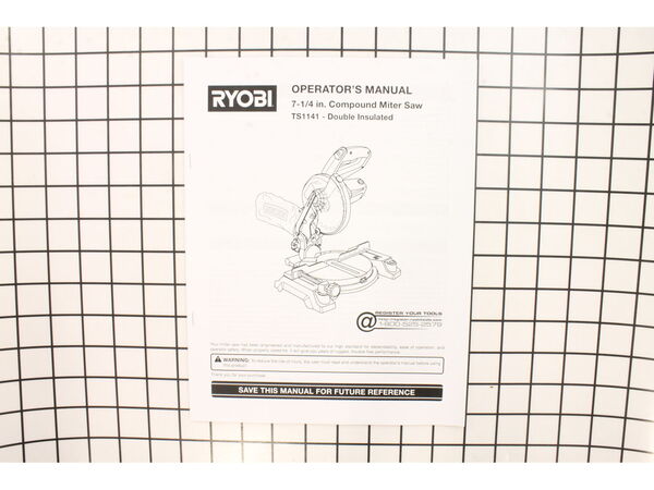 10086624-1-M-Ryobi-987000952-Manual Operators Ts1141l