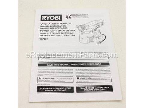 10086626-1-M-Ryobi-987000995-Manual Operators Ssp050