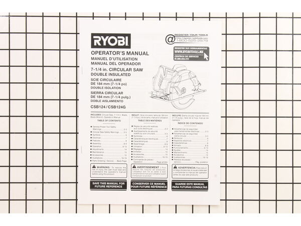 10086664-1-M-Ryobi-990000075-Manual Operators Csb124