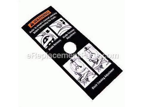 10087289-1-M-Ryobi-BS90109100-Tension Label