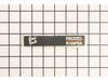 Model Label – Part Number: 079001001093