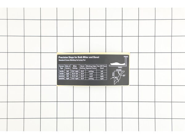 10092082-1-M-Ridgid-089028007703-Crown Molding Label (Left)