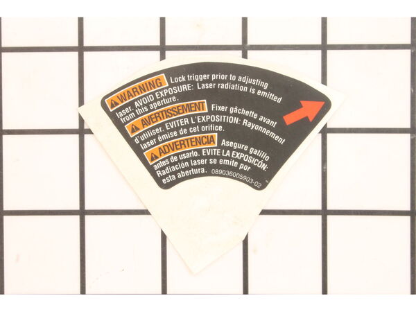 10092228-1-M-Ridgid-089036005903-Aperature Warning Label