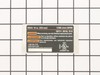 Data Label – Part Number: 089037006912