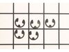 Set of 5 Retaining Rings – Part Number: 34245