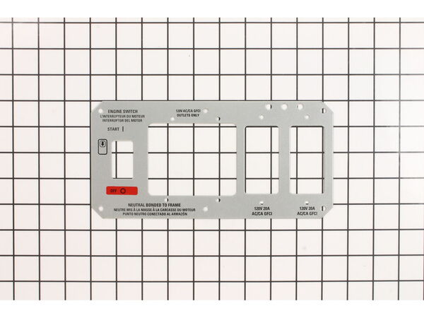 10099620-1-M-Ridgid-638700020-Cover Plate (Remote Control Panel)