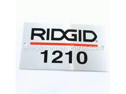 10100759-1-M-Ridgid-69387-Name Plate