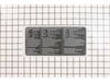 Instruction Label – Part Number: 826779