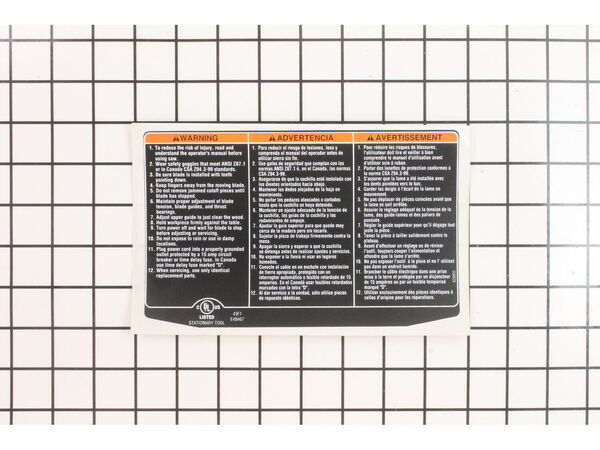 10102977-1-M-Ridgid-828805-Warning Label
