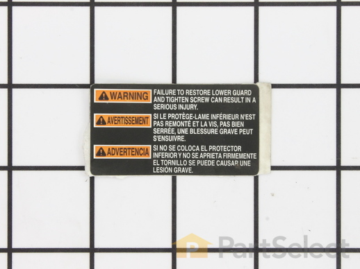 10103546-1-M-Ridgid-867216027-Warning Label (Upper Guard)