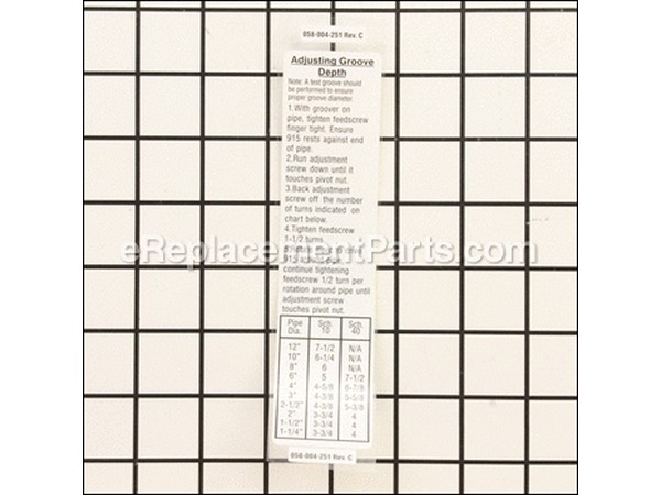 10104185-1-M-Ridgid-93822-Operating Instructions Decal