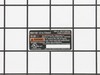 Label,Data (R841150) – Part Number: 940252053