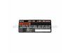 Data Label – Part Number: 940301036