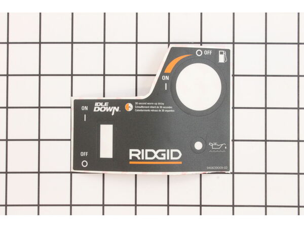 10104386-1-M-Ridgid-940639009-Starter Cover Lable
