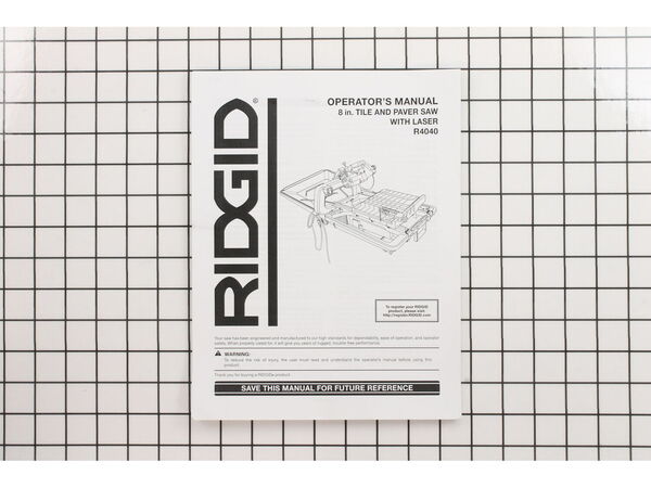 10105019-1-M-Ridgid-990000174-Operator'S Manual