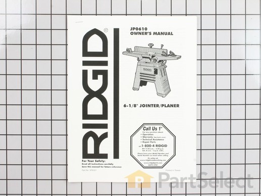 10105356-1-M-Ridgid-SP6351-Owners Manual - English