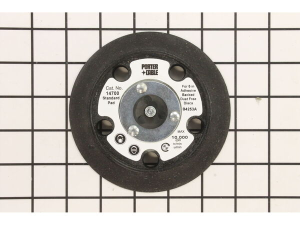 10106347-1-M-Porter Cable-14700-Sander Pad (PSA/Adhesive Back, 5 Vacuum Holes, 5 Inch)