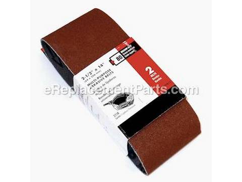 10109427-1-M-Porter Cable-712400802-Sandpaper Belts, 2-pack (80 Gr