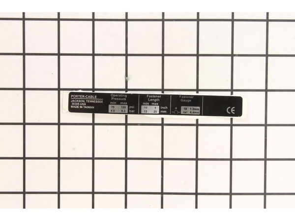 10112648-1-M-Porter Cable-893608-Spec Info Label