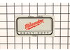 Milwaukee Logo Label – Part Number: 10-15-2560