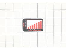 Dial Position Label – Part Number: 10-25-0010