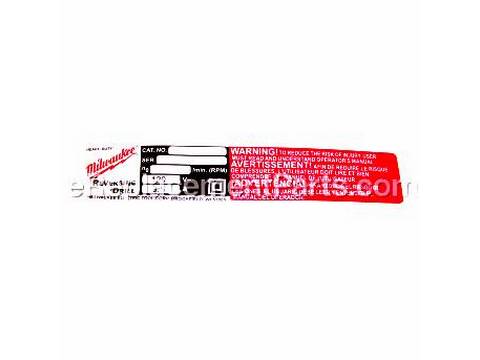 10119647-1-M-Milwaukee-12-20-0322-Service Nameplate Kit
