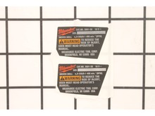Service Nameplate – Part Number: 12-20-0800
