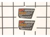 Service Nameplate – Part Number: 12-20-0800