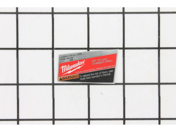 10119782-1-M-Milwaukee-12-20-2411-Service Nameplate