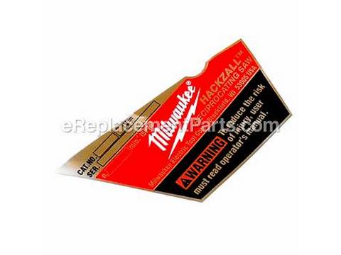 10119786-1-M-Milwaukee-12-20-2421-Service Nameplate Kit